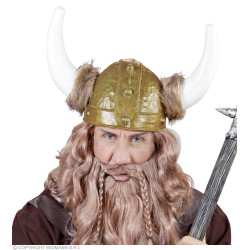 Helma viking s kožešinkou